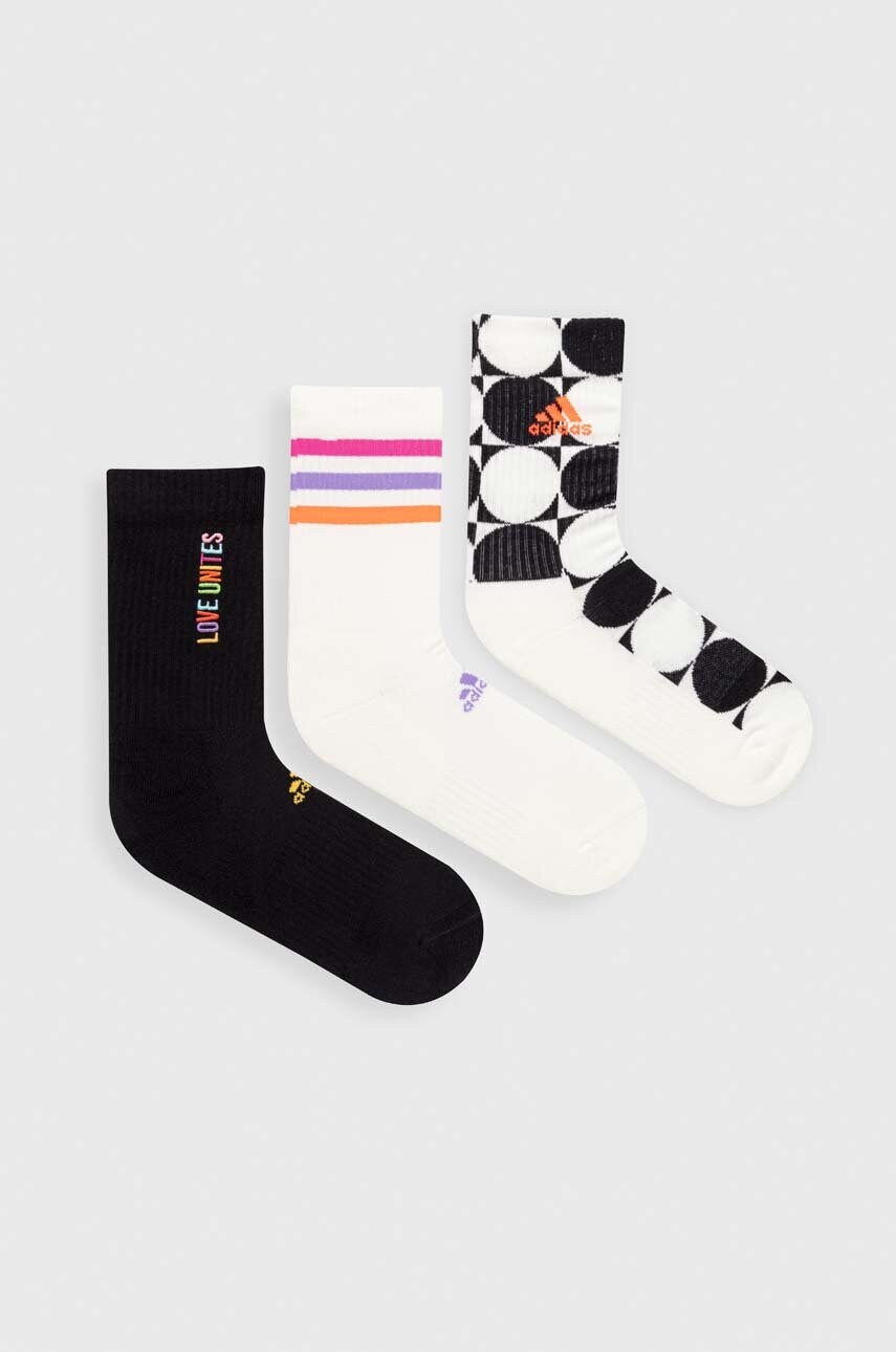 

Носки adidas Performance Pride Love Unites 3 шт цвет белый