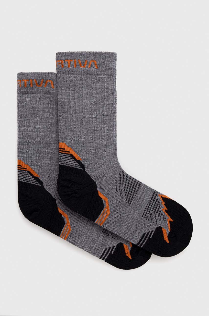 Ponožky LA Sportiva - šedá - 48 % Merino vlna