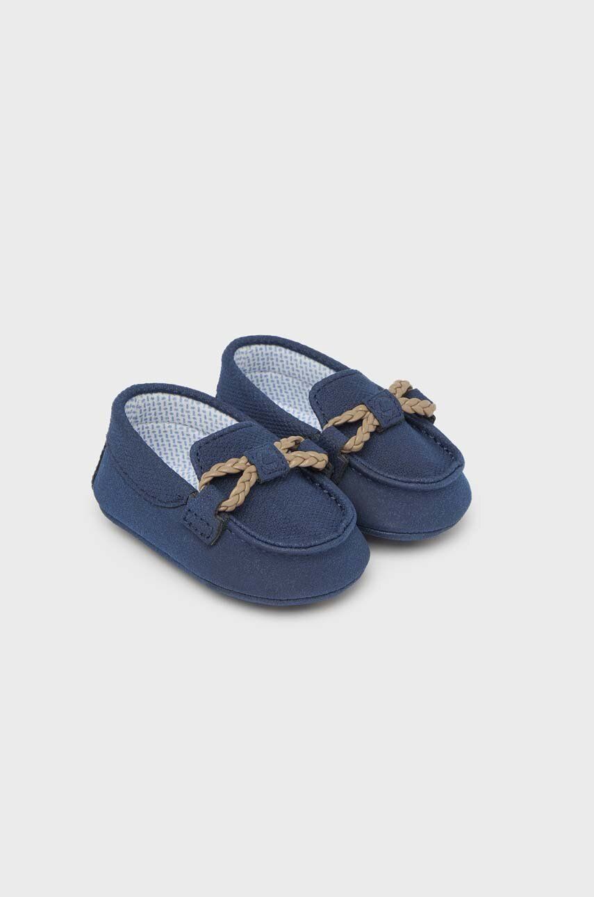 Mayoral Newborn Pantofi Pentru Bebelusi Culoarea Albastru Marin