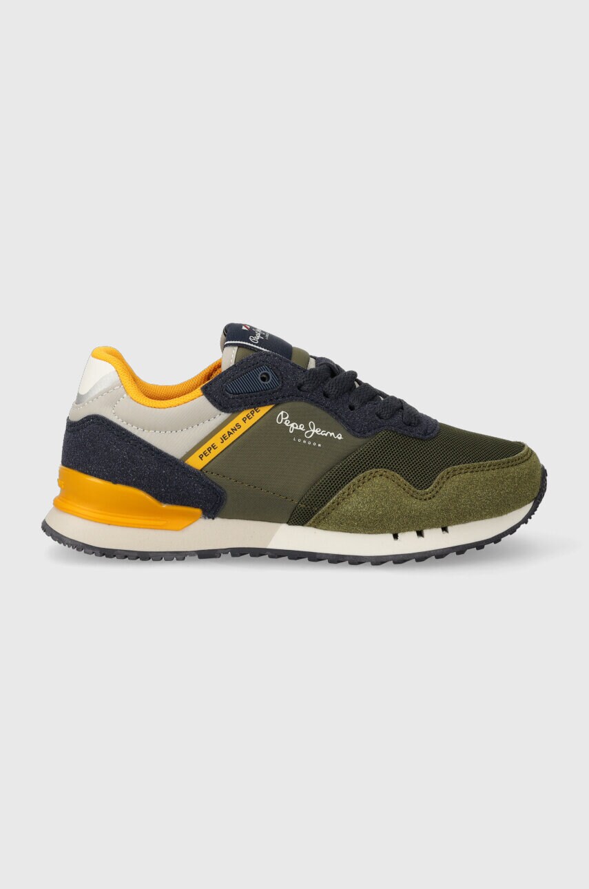 Pepe Jeans sneakers pentru copii culoarea verde