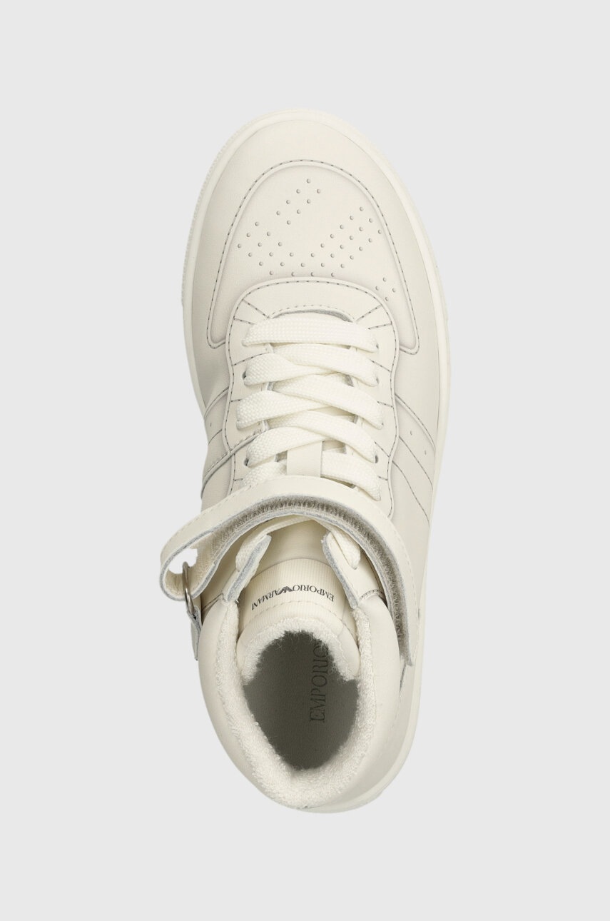 Dětské kožené sneakers boty Emporio Armani (obrázek 4)