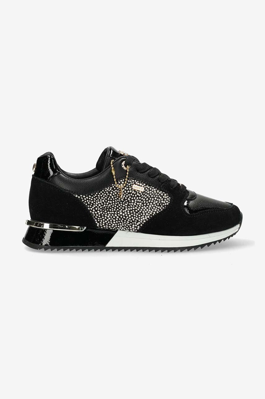 Levně Sneakers boty Mexx Fleur černá barva, MXK035803W