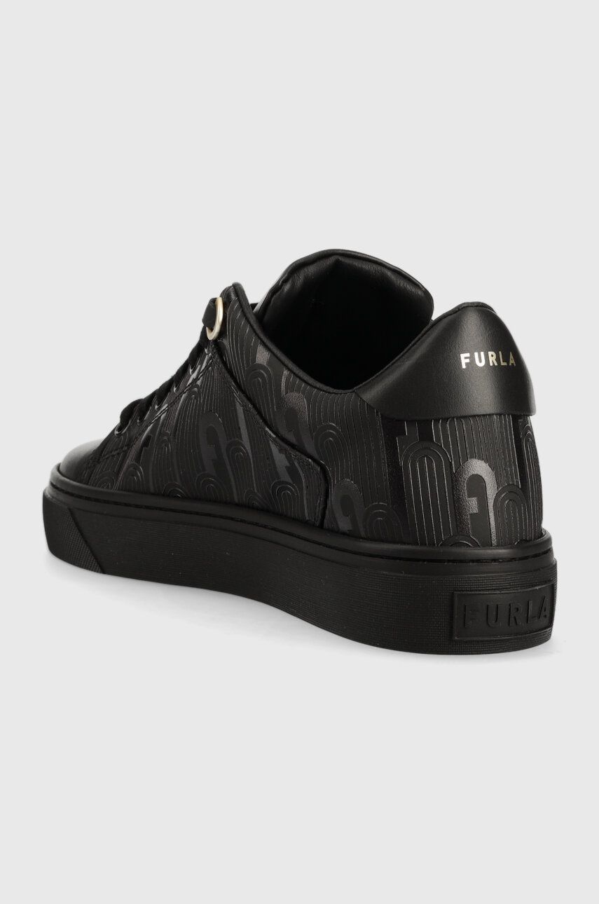 Furla Sneakers Din Piele Hikaia Low Culoarea Negru, YE51HKL BX0072 O6000