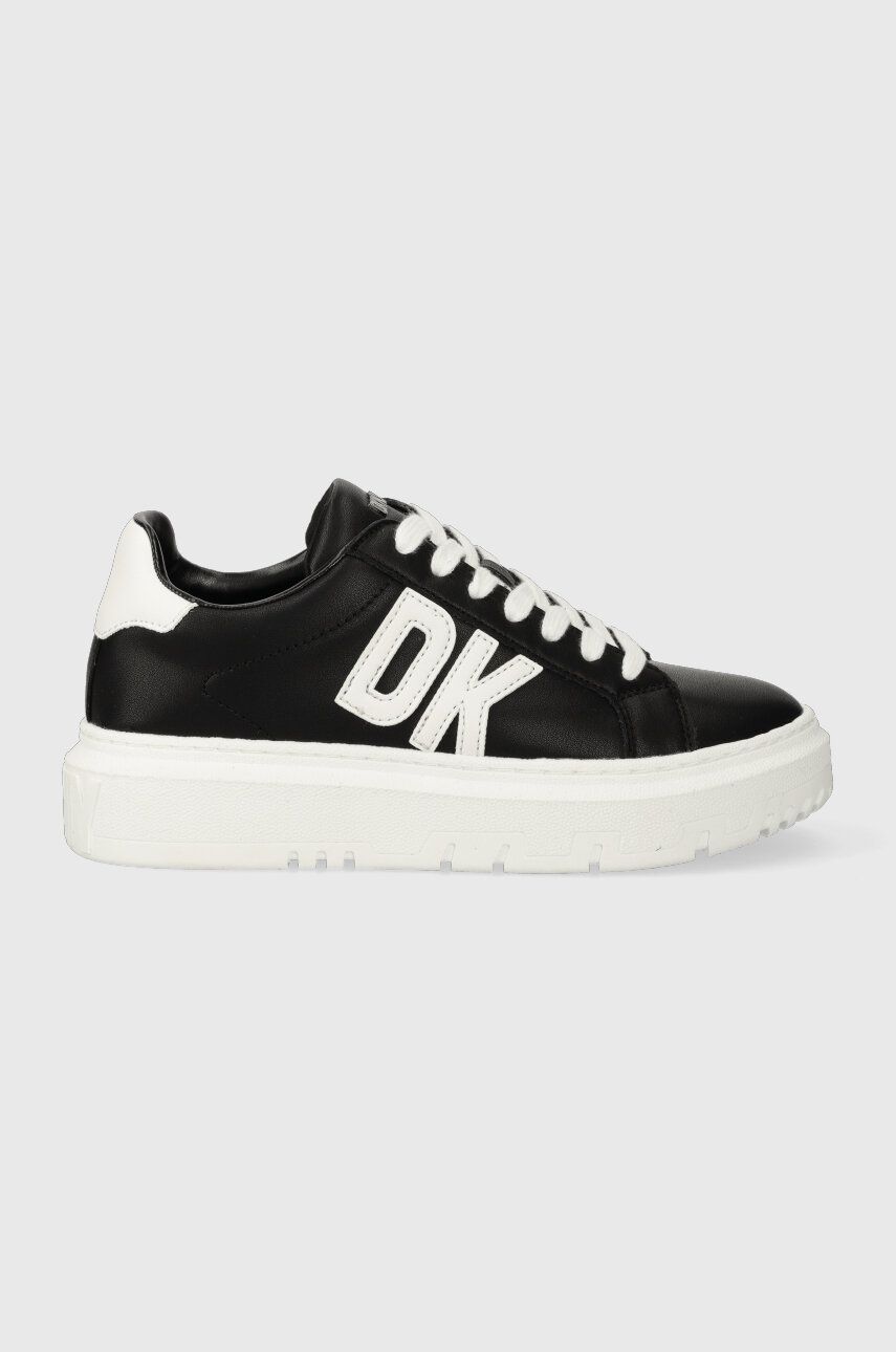 Sneakers boty Dkny Marian černá barva, K2363974 - černá - Svršek: Umělá hmota