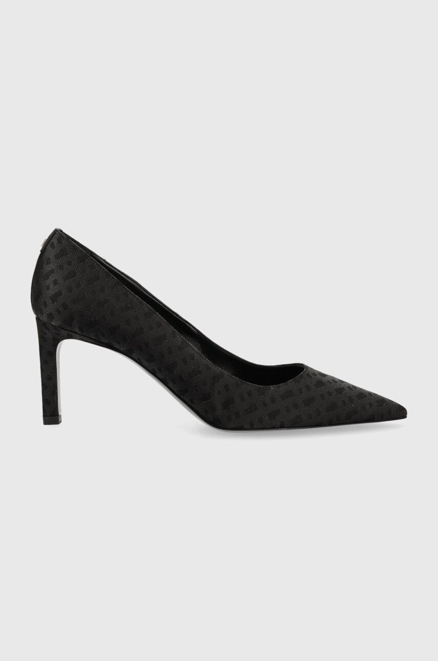 Boss Pantofi Cu Toc Janet Pump 70-jmn Culoarea Negru, 50498755