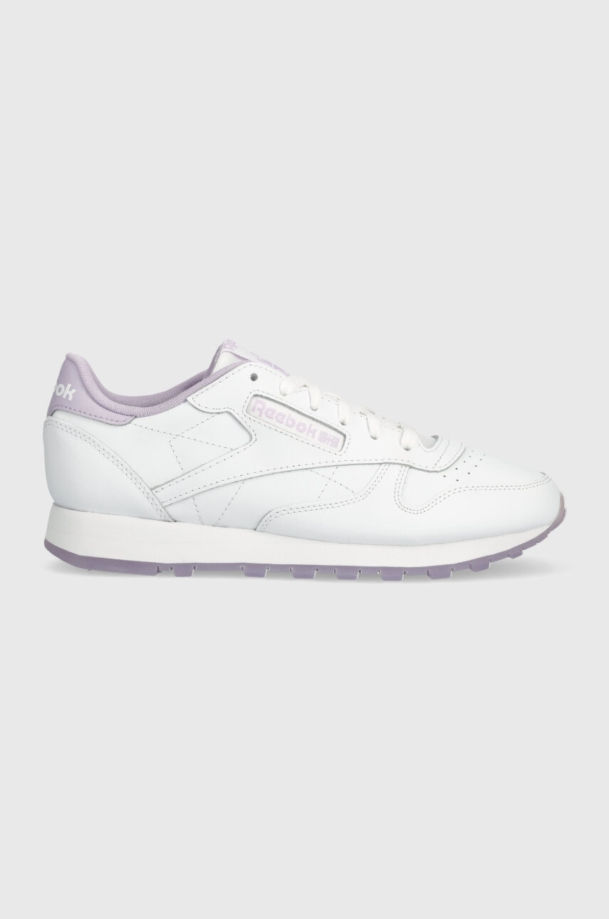 Levně Kožené sneakers boty Reebok Classic CLASSIC LEATHER bílá barva