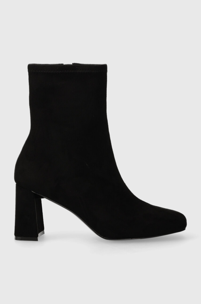 Aldo Botine Marcella Femei, Culoarea Negru, Cu Toc Drept, 13474673.marcella