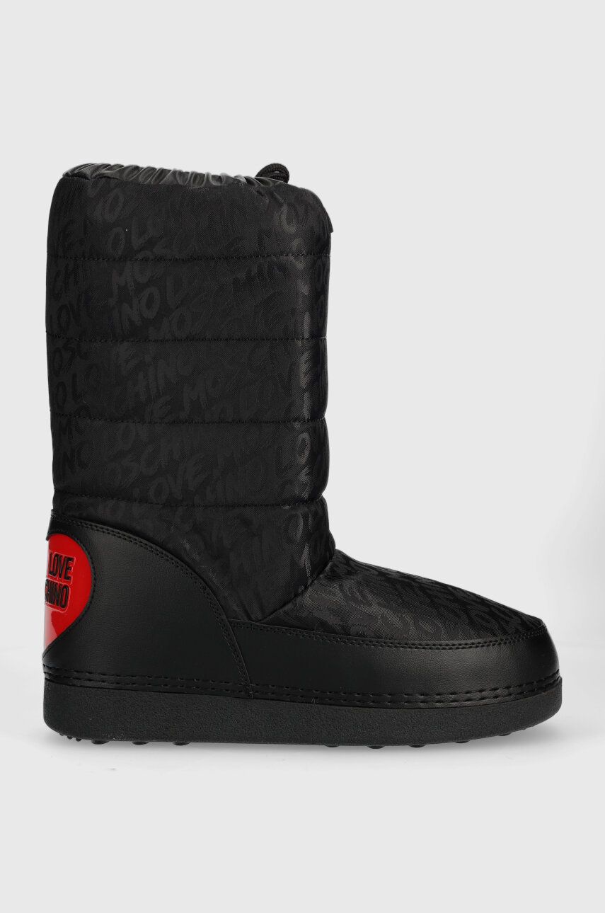 Love Moschino cizme de iarna culoarea negru, JA24152G1HIT6000