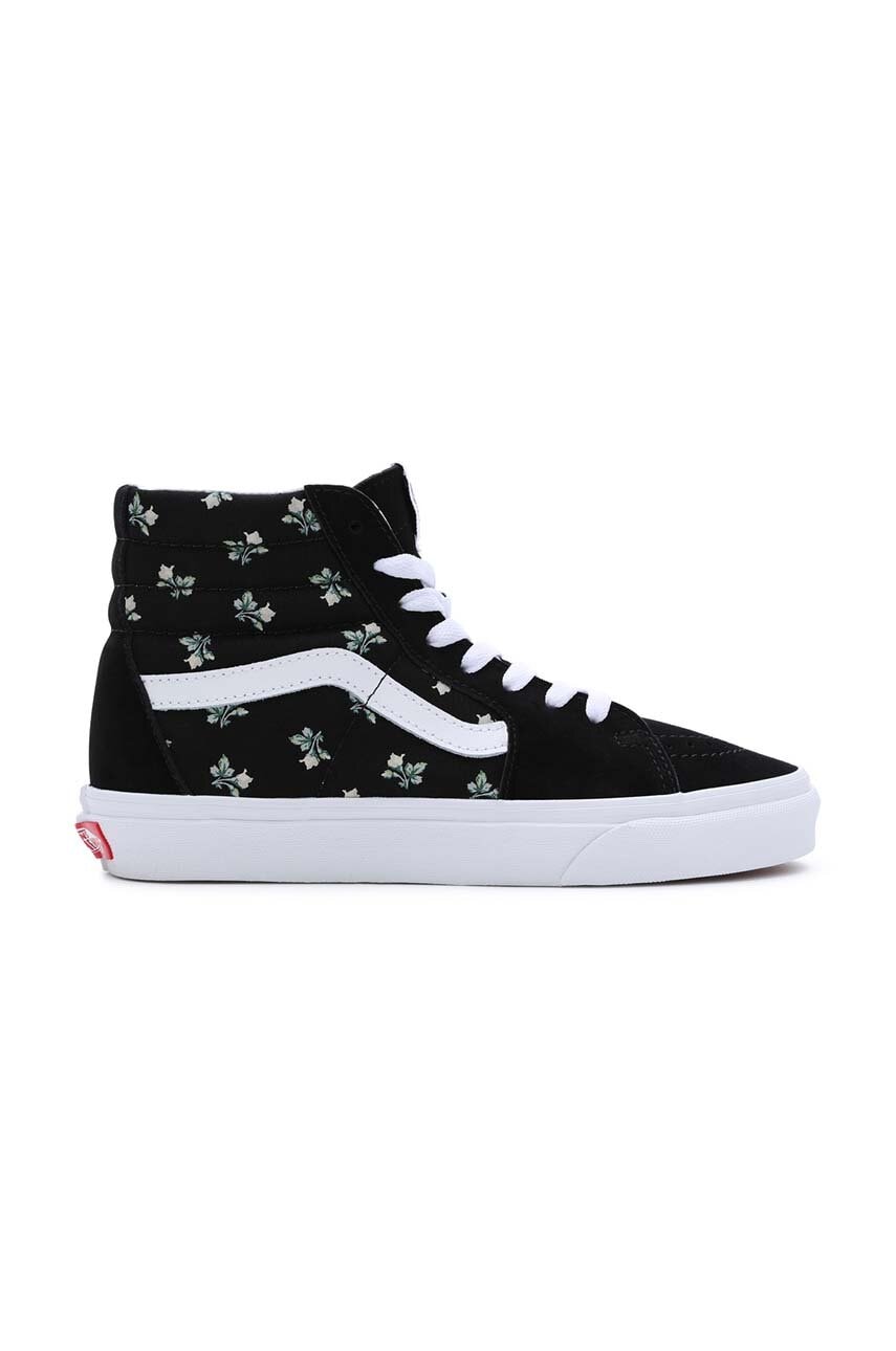 Levně Kecky Vans SK8-Hi dámské, černá barva, VN0007NSBLA1