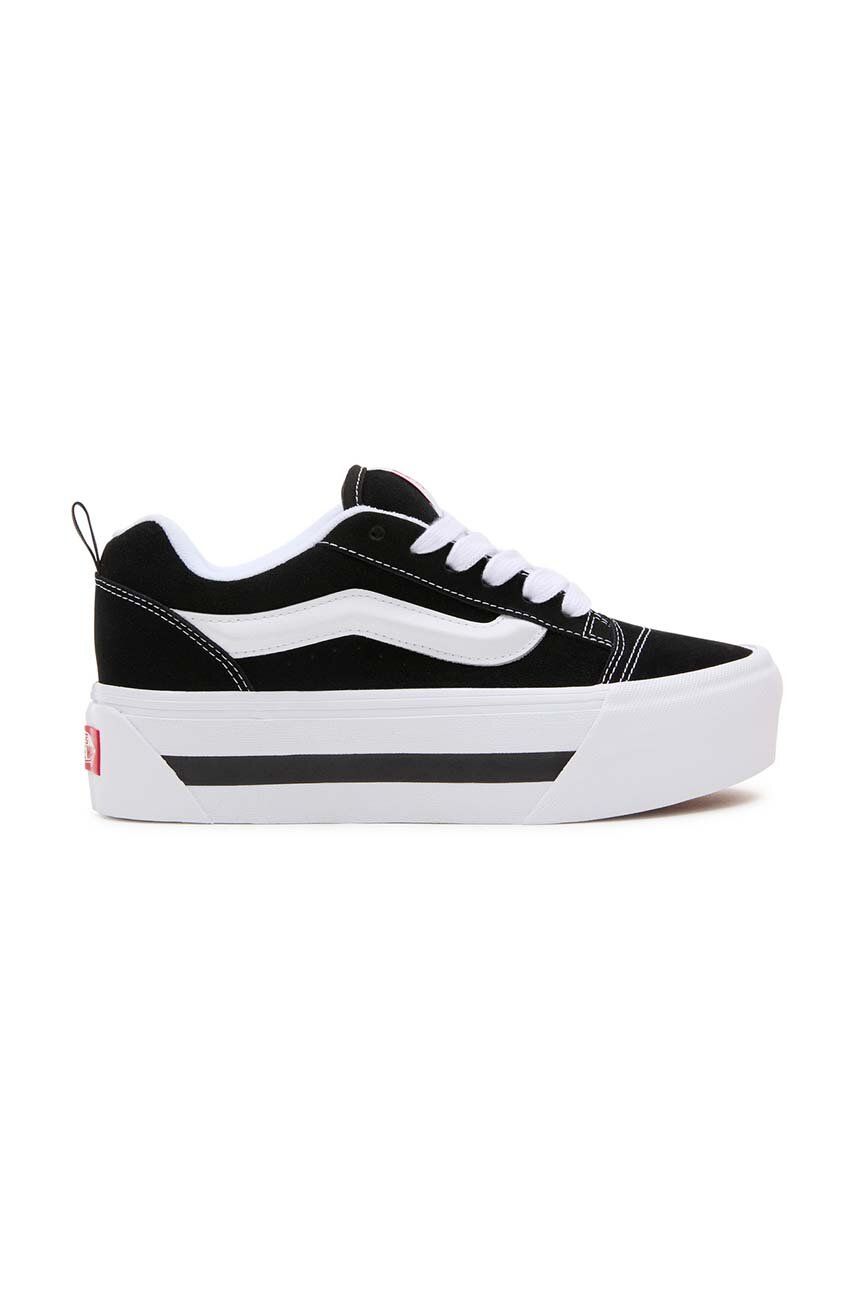 Vans Tenisi Knu Stack Femei, Culoarea Negru, Vn000cp6ba21