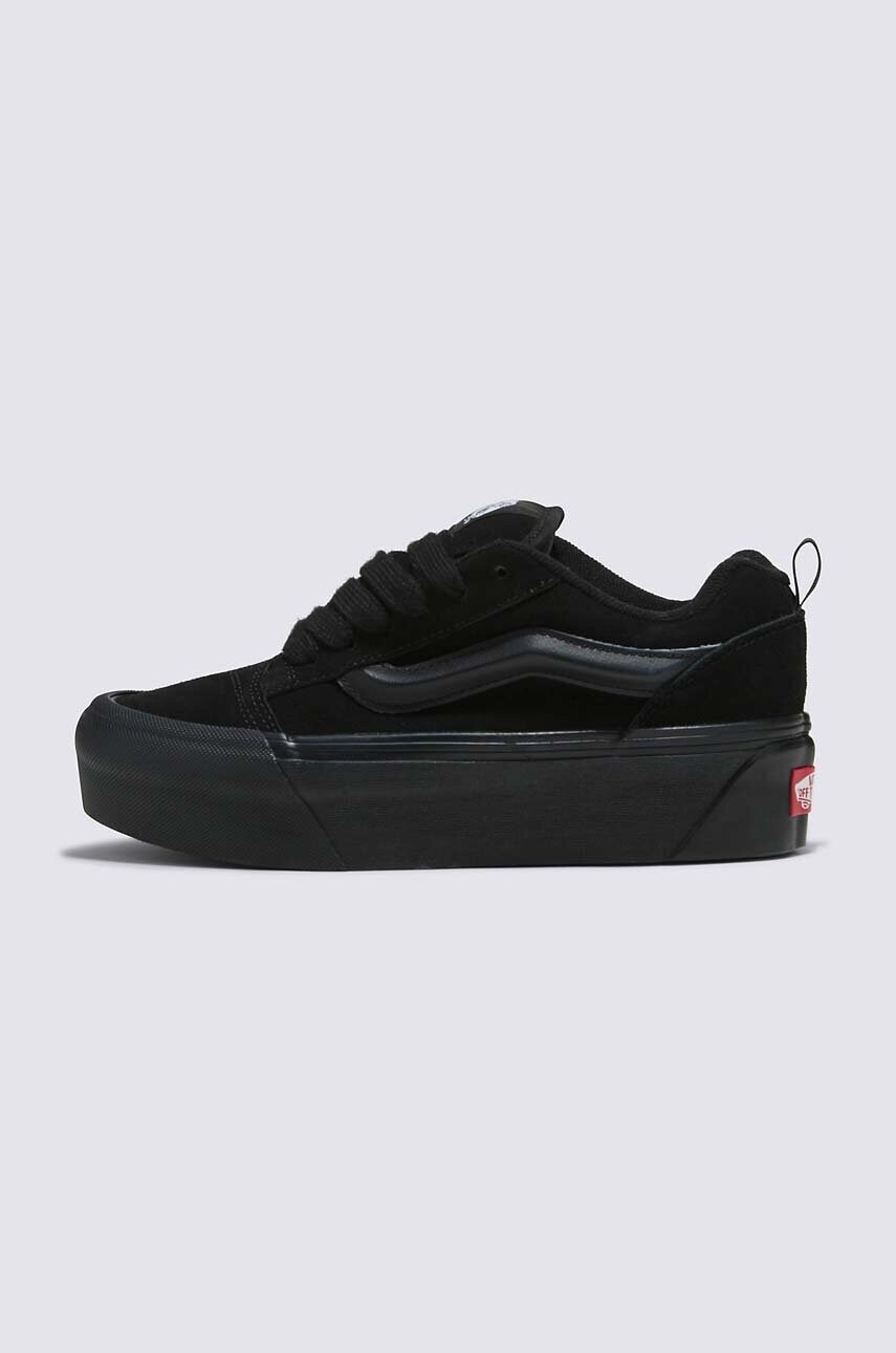 Vans tenisi Knu Stack femei, culoarea negru, VN000CP6BKA1