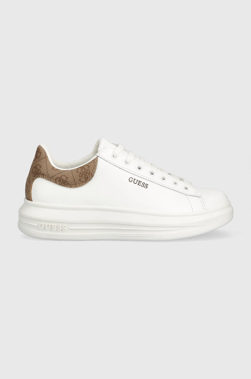 

Кроссовки Guess FL7VIB LEA12 цвет белый VIBO