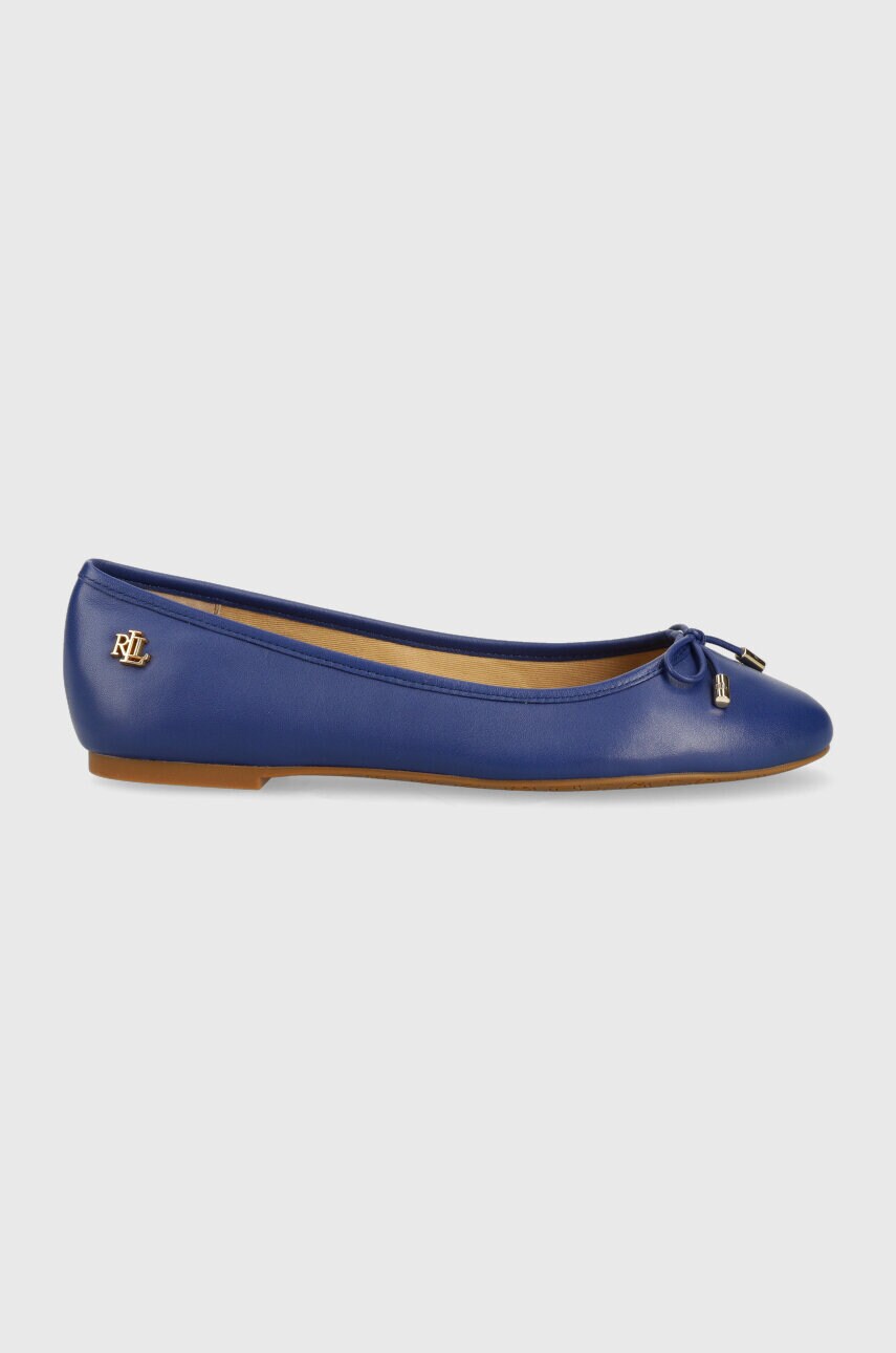 

Шкіряні балетки Lauren Ralph Lauren Jayna колір синій 802824650018
