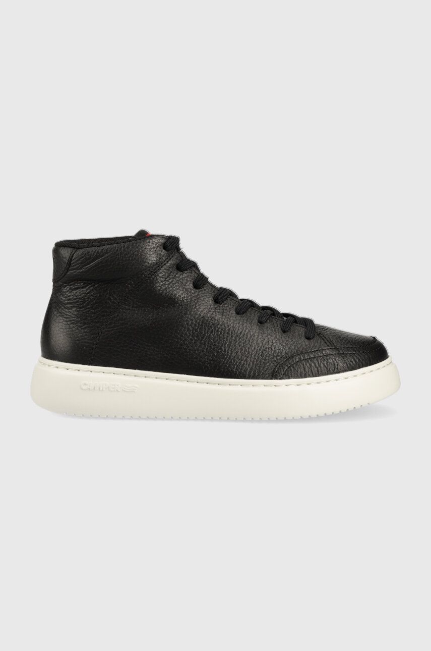 Kožené sneakers boty Camper Runner K21 černá barva, K400648.002 - černá -  Svršek: Přírodní kůž
