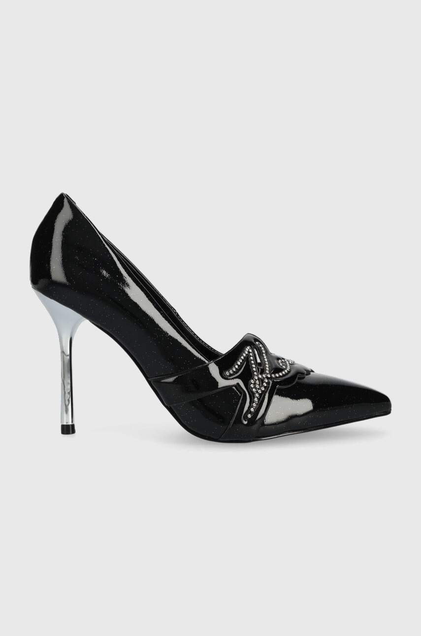 Karl Lagerfeld Stilettos De Piele Sarabande Culoarea Negru, Kl30919g