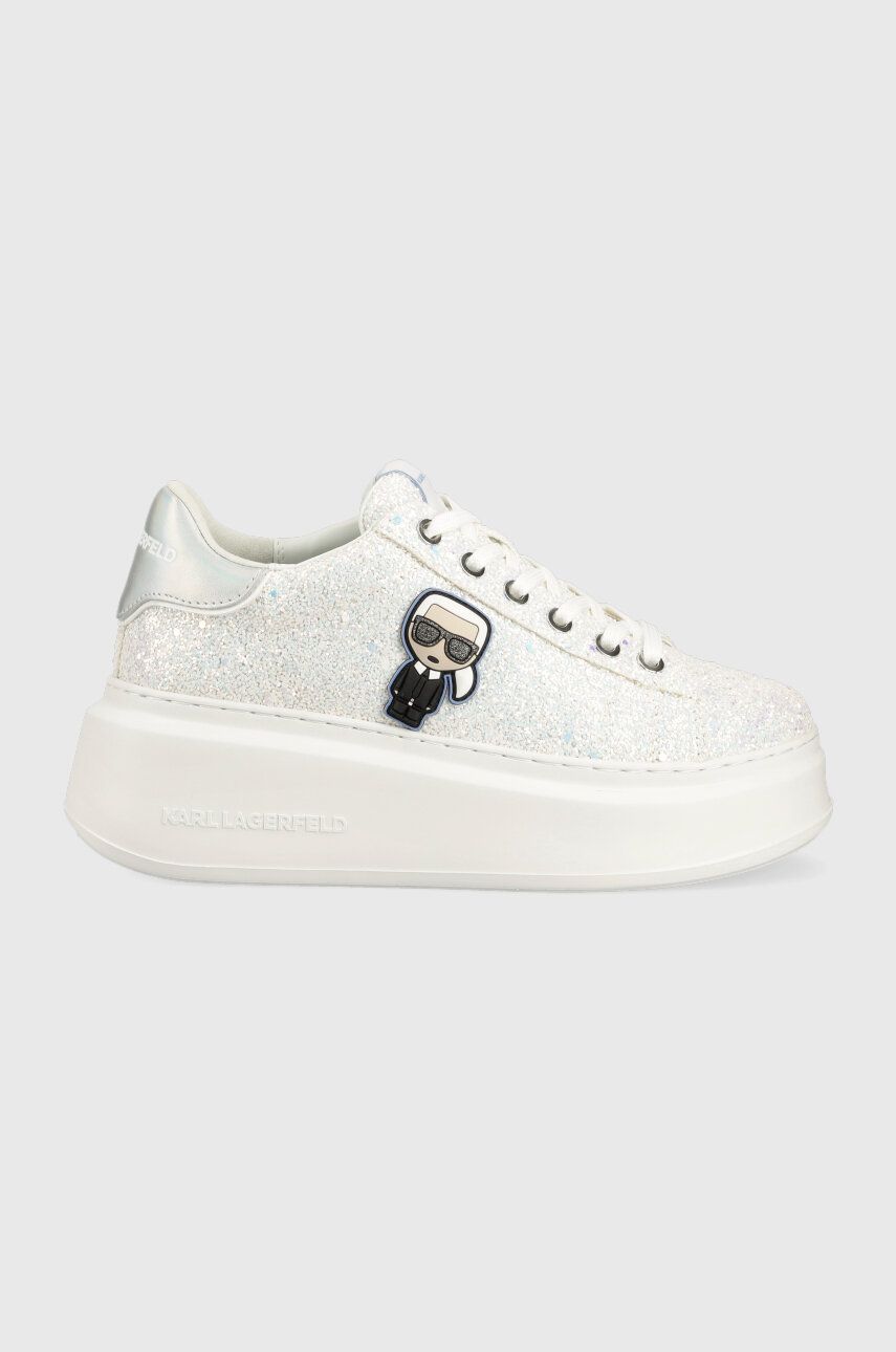 Karl Lagerfeld Sneakers Anakapri Culoarea Alb, Kl63530f