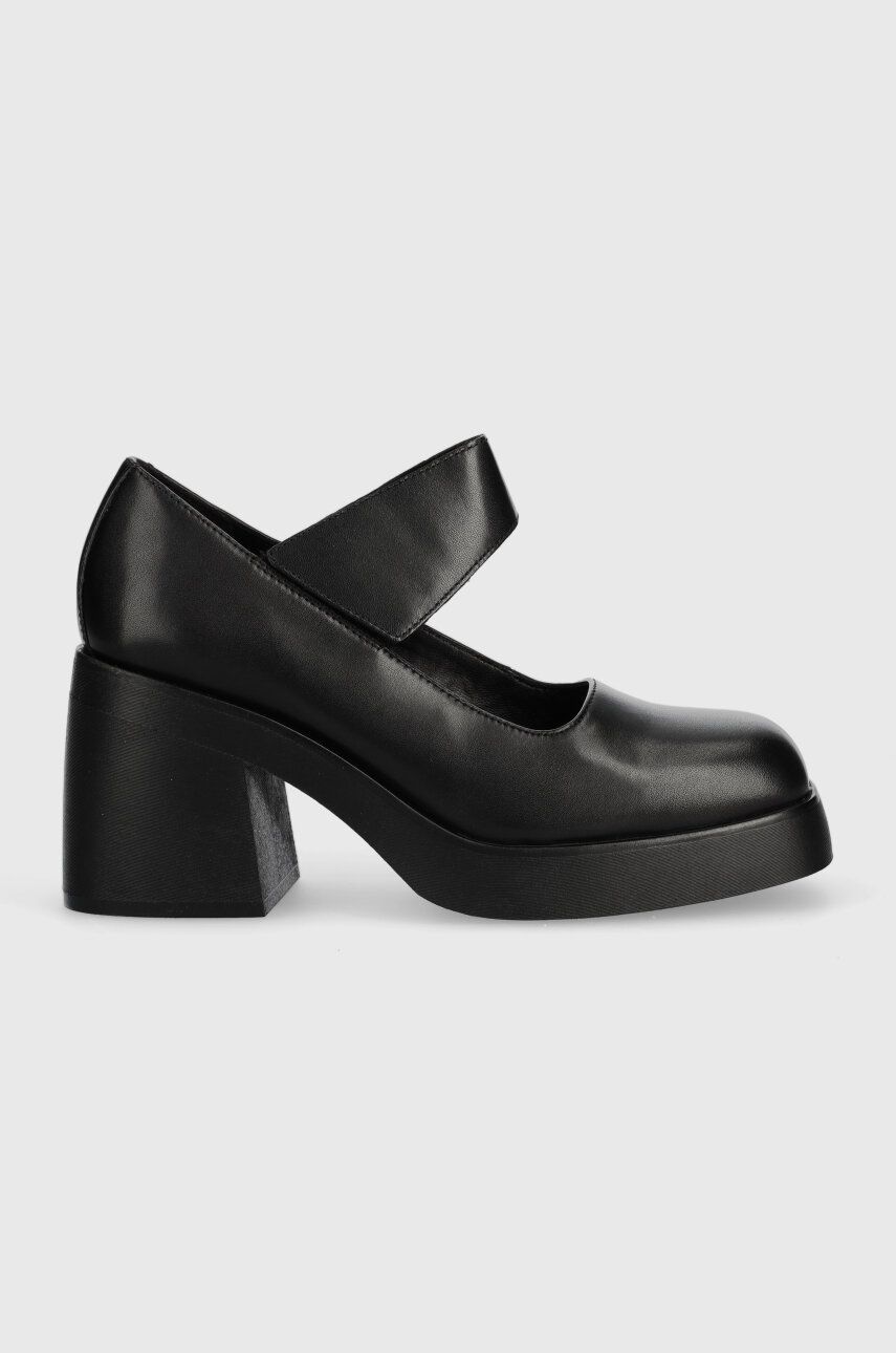Vagabond Shoemakers Pantofi De Piele Brooke Culoarea Negru, Cu Toc Drept, 5344.201.20