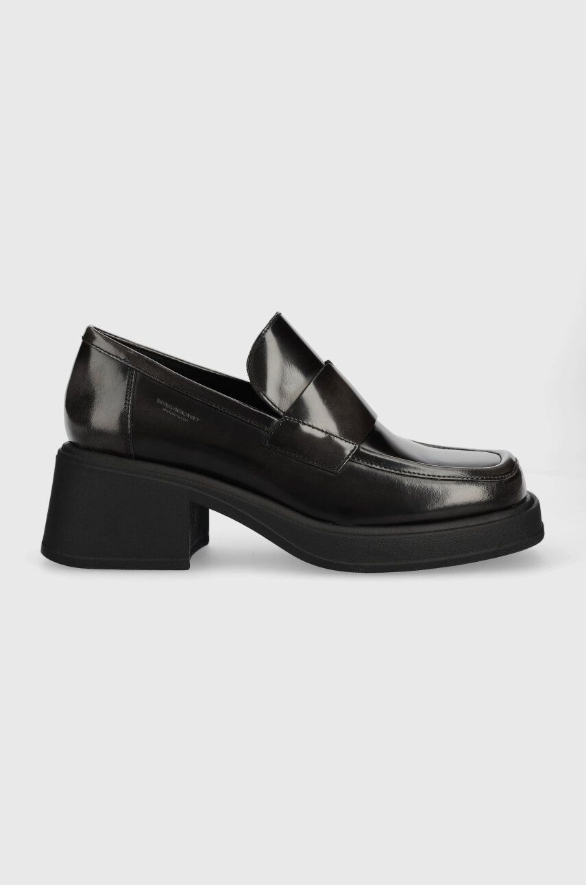 Vagabond Shoemakers Pantofi De Piele Dorah Culoarea Gri, Cu Toc Drept, 5542.004.18