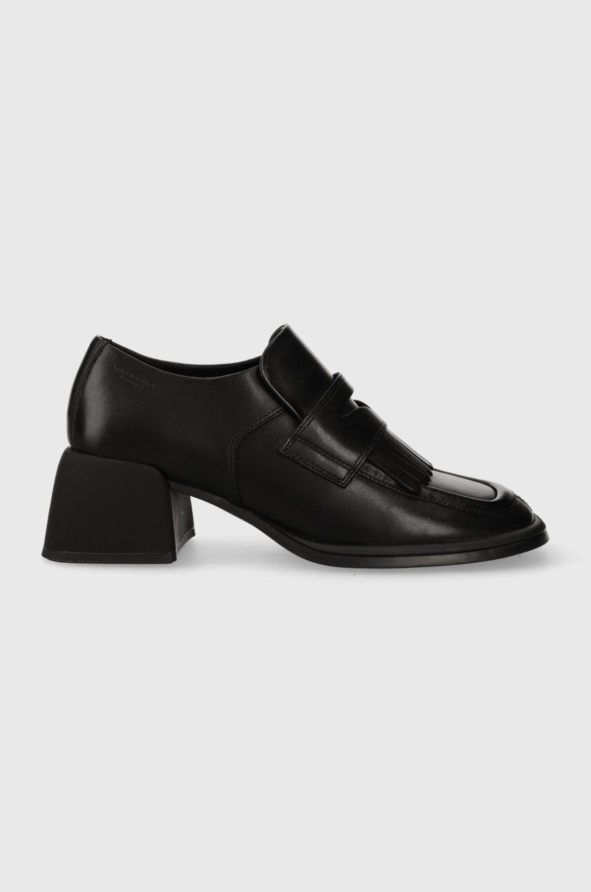 Levně Polobotky Vagabond Shoemakers ANSIE černá barva, na podpatku, 5645.001.20