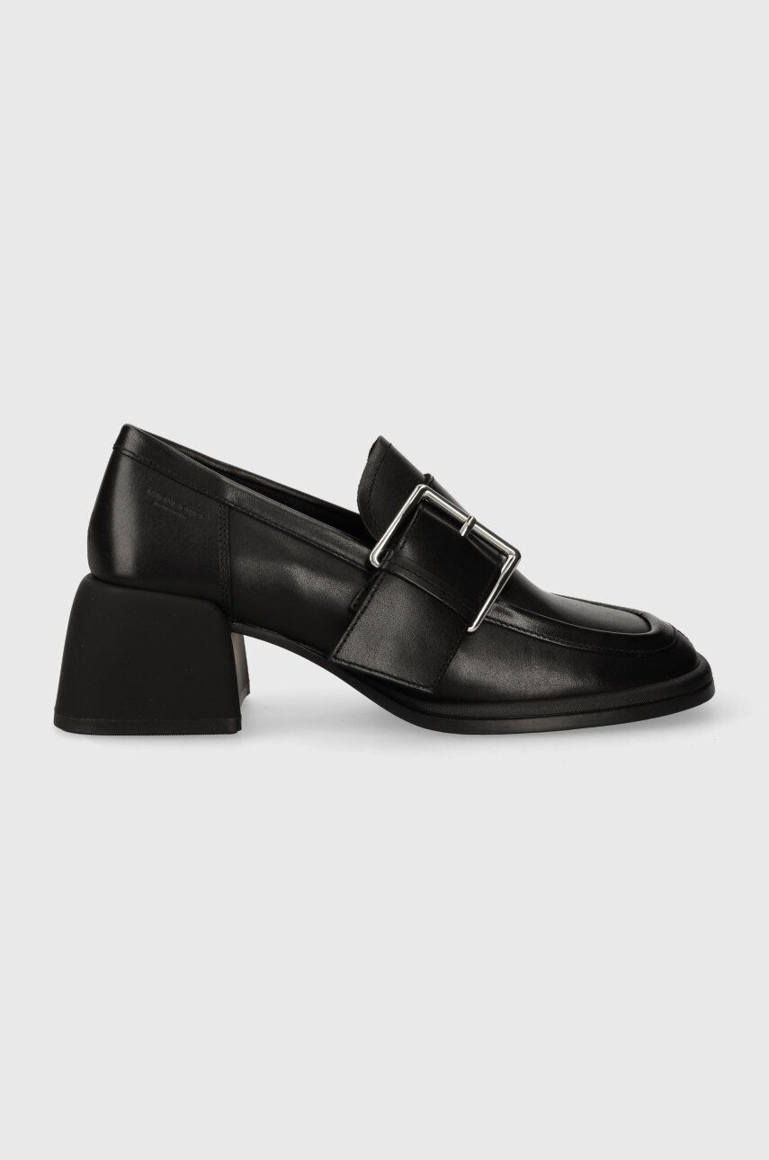 Kožené lodičky Vagabond Shoemakers ANSIE černá barva, na podpatku, 5645.101.20 - černá - Svršek: Pří