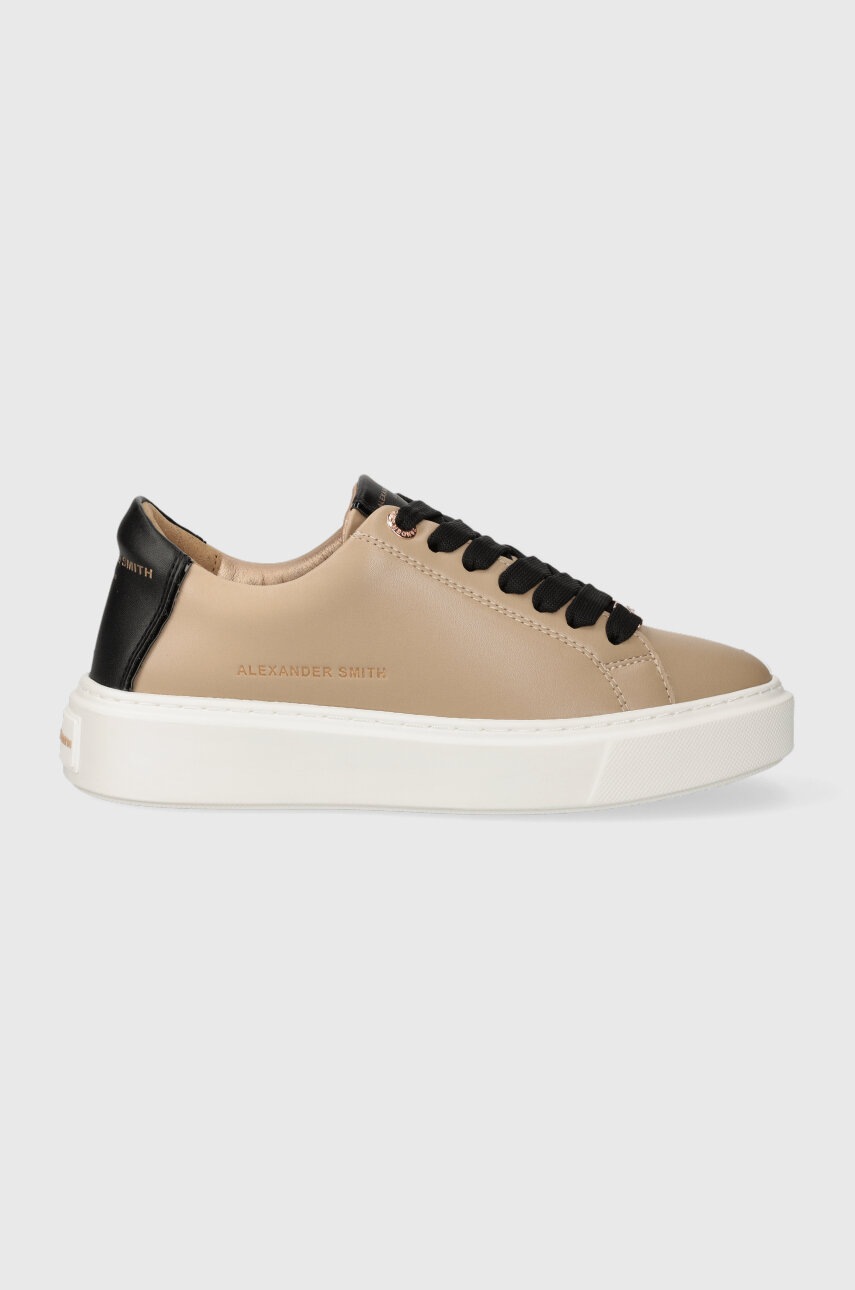 Levně Sneakers boty Alexander Smith London béžová barva, ALAYN1D03UBK