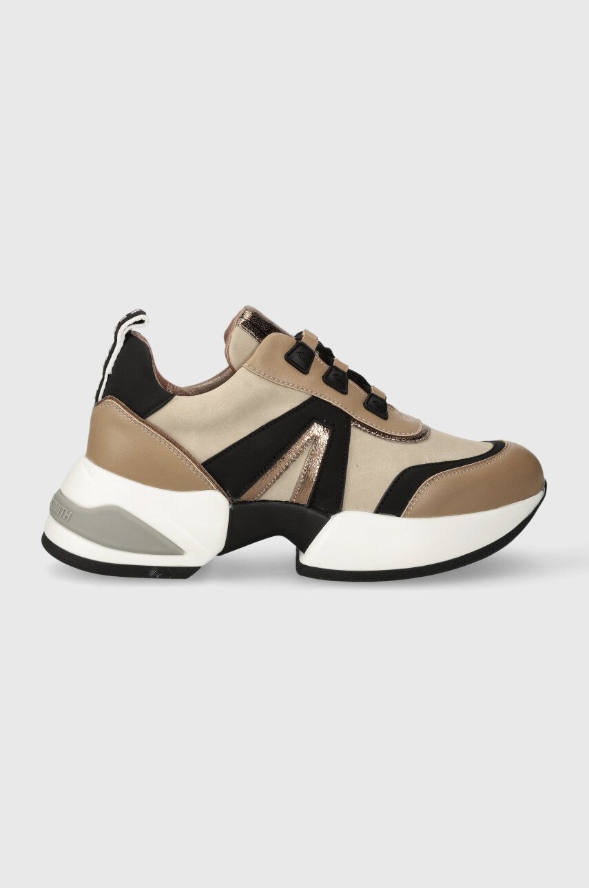 Sneakers boty Alexander Smith Marble béžová barva, ASAYM1D59SND - béžová - Svršek: Umělá hmota 