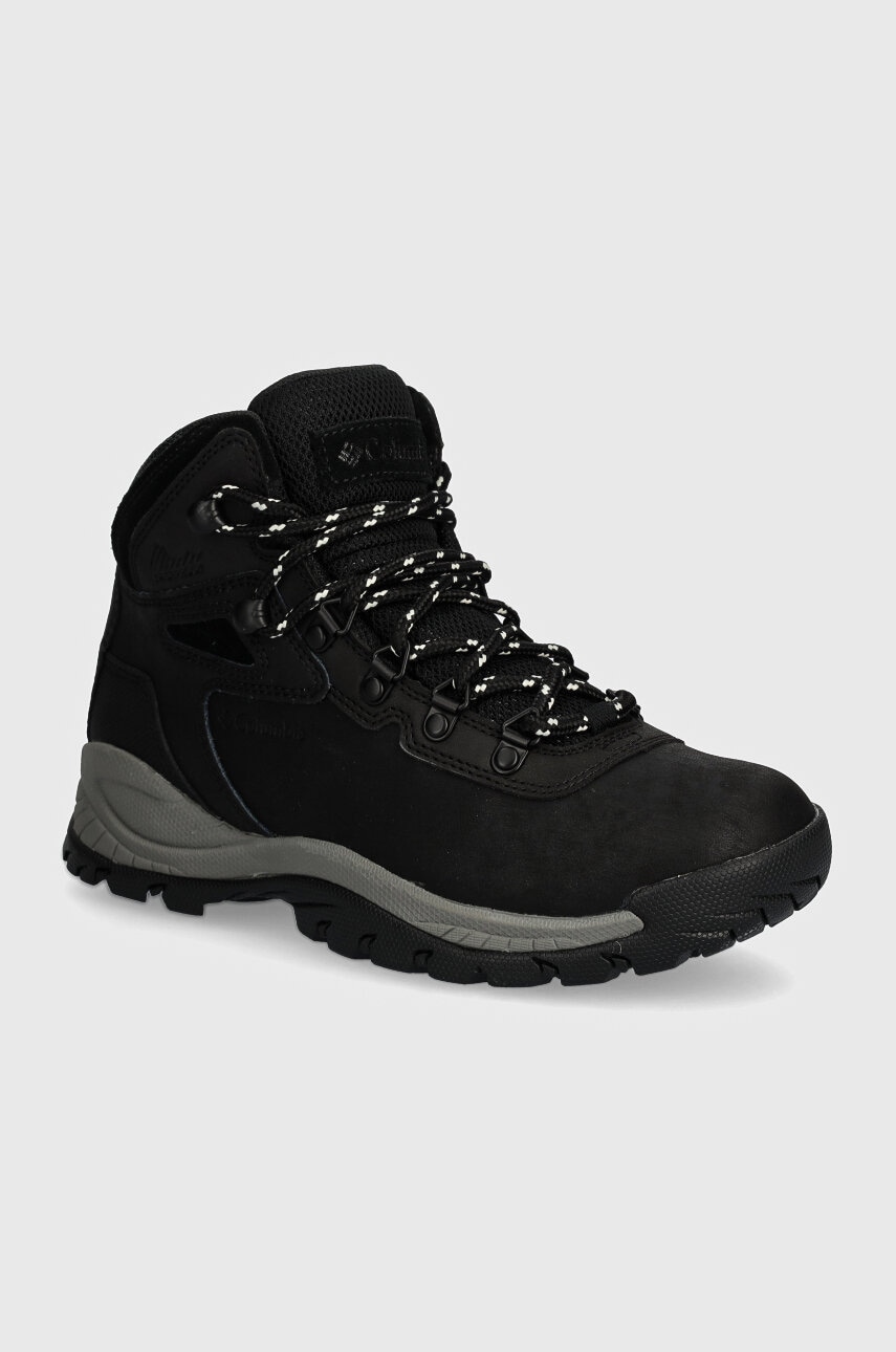 Columbia pantofi Newton Ridge Plus femei, culoarea negru, izolat, 1424692