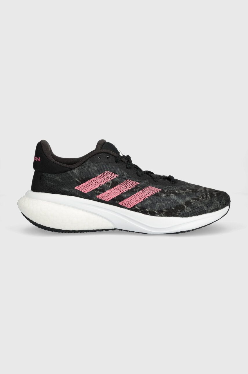 Levně Běžecké boty adidas Performance Supernova 3 černá barva