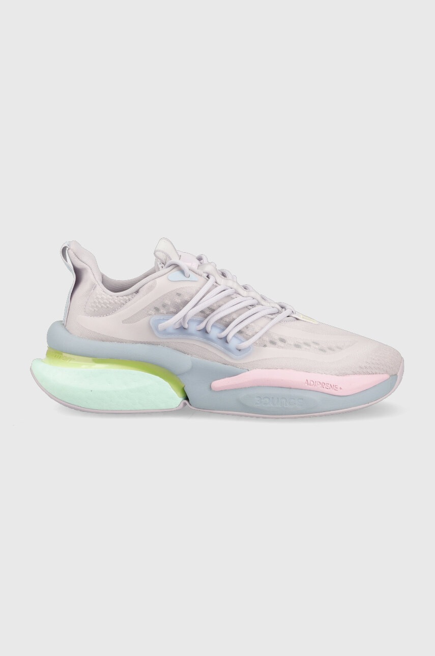 

Бігові кросівки adidas AlphaBoost V1 колір фіолетовий