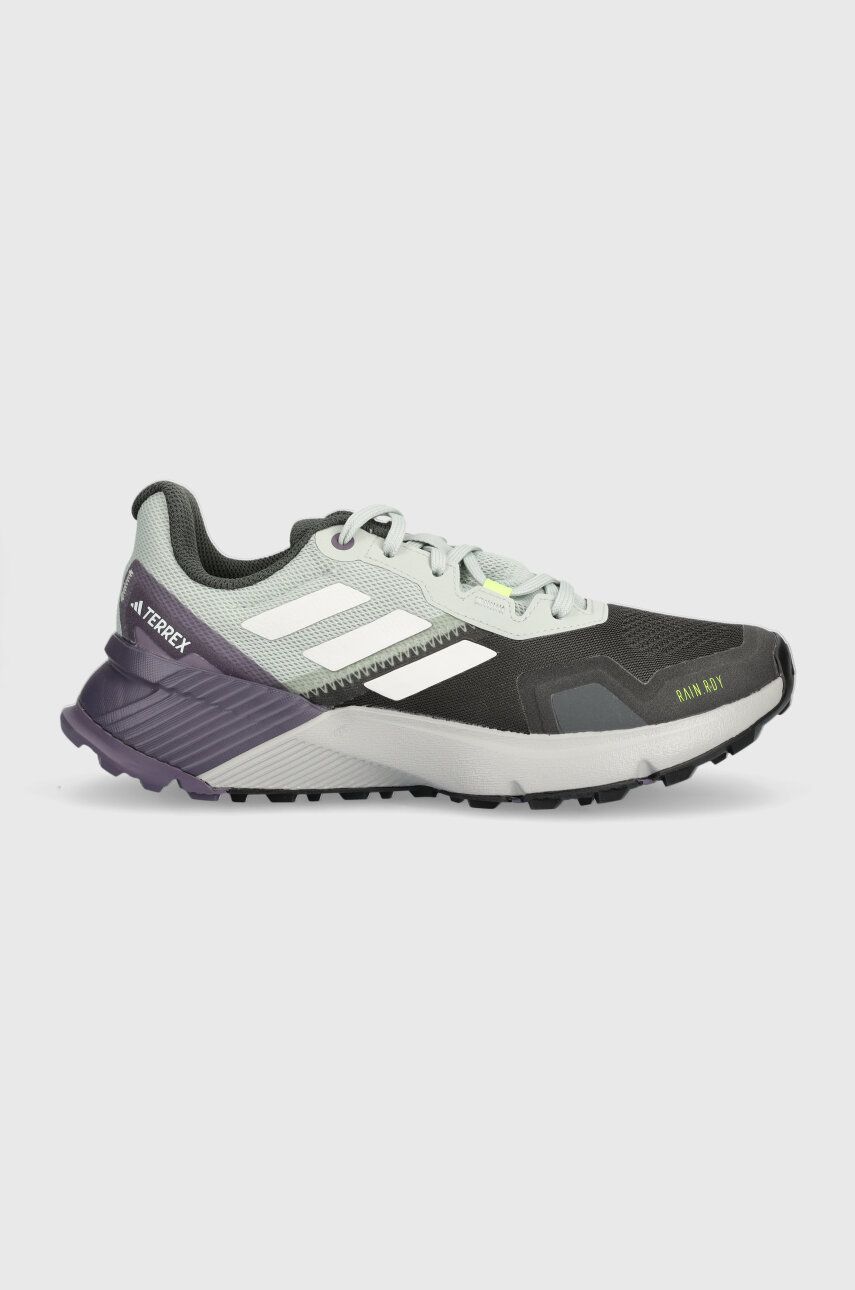 Levně Boty adidas TERREX Soulstride dámské, šedá barva