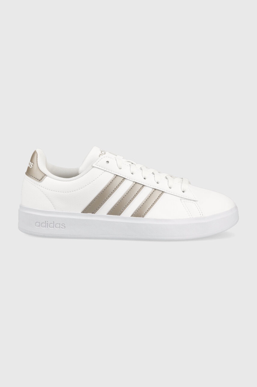 adidas sneakers Grand Court 2.0 culoarea alb