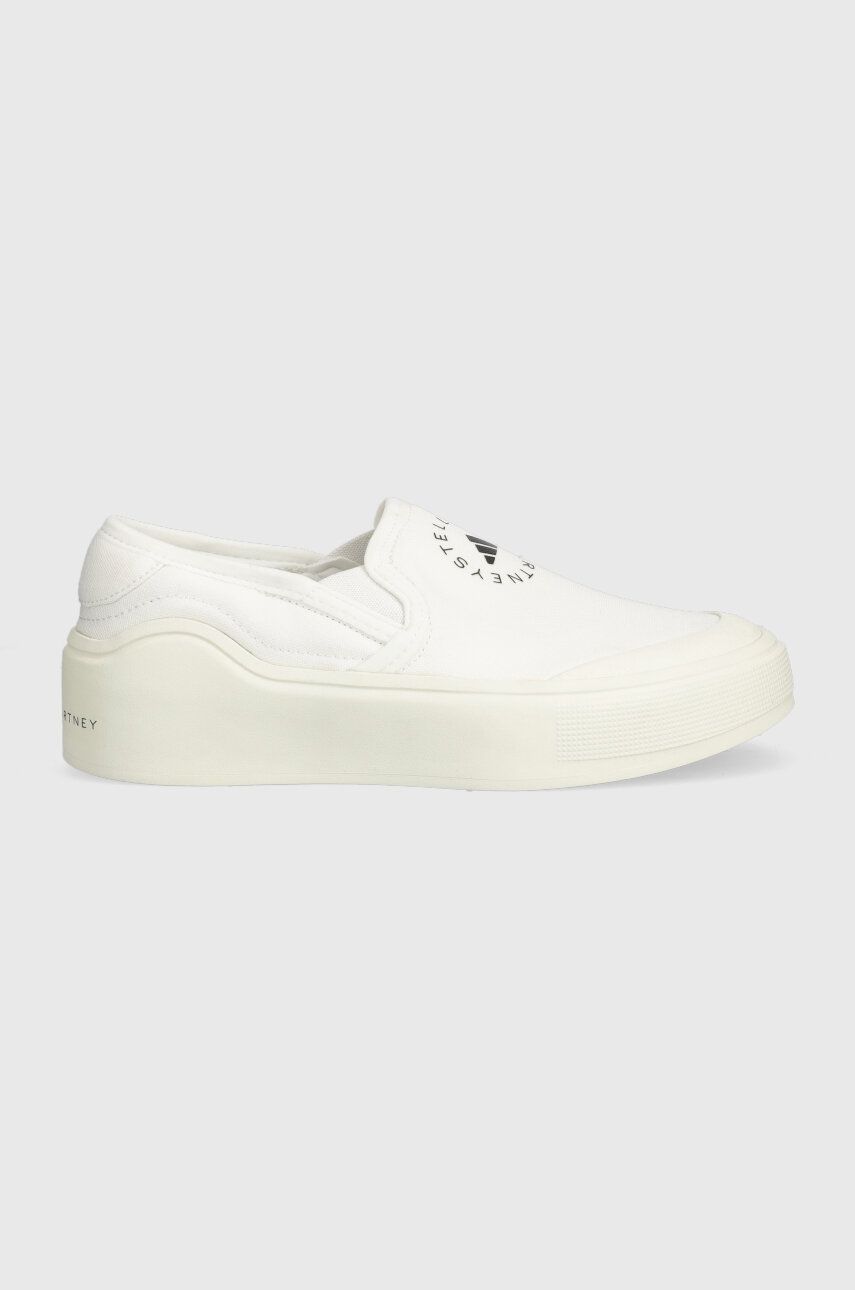 E-shop Tenisky adidas by Stella McCartney dámské, bílá barva