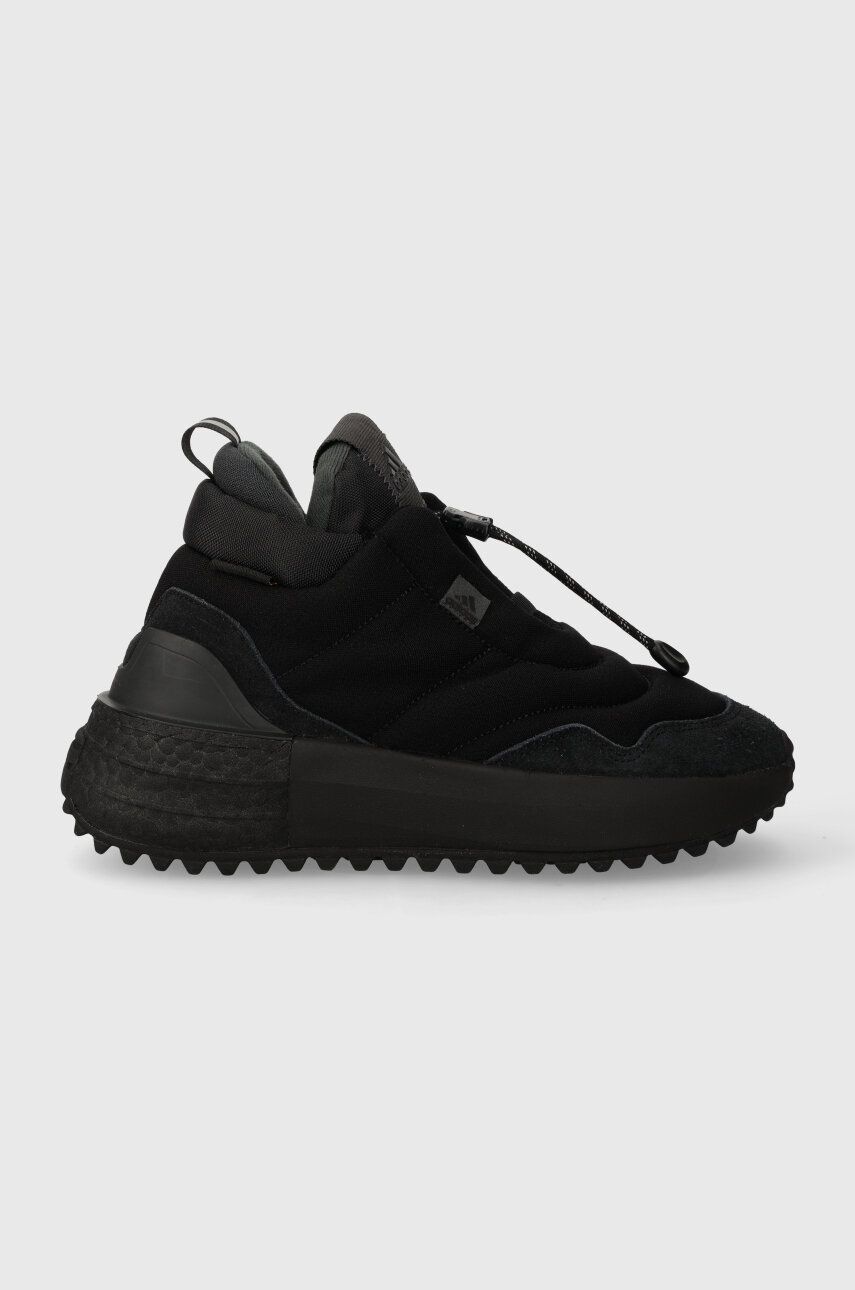 Sneakers boty adidas PLRBOOST černá barva - černá - Svršek: Umělá hmota