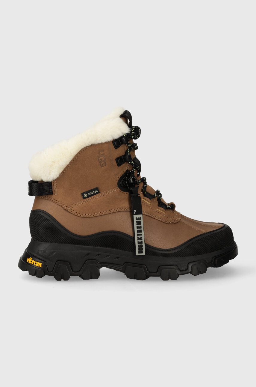 Sněhule UGG Adirondack Meridian Hiker hnědá barva, 1151831 - hnědá - Svršek: Umělá hmota