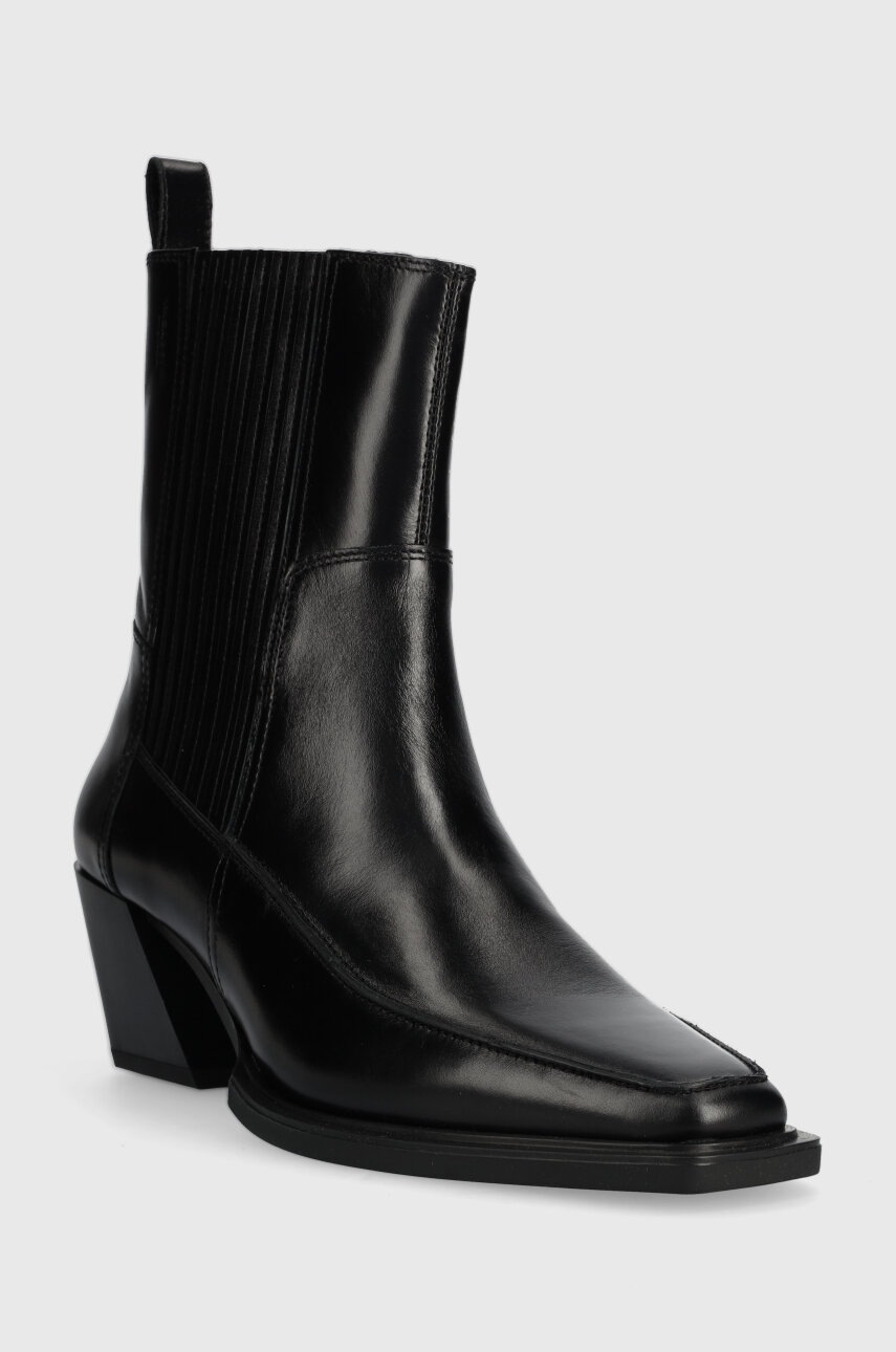 Δερμάτινες μπότες Vagabond Shoemakers ALINA γυναικείες, χρώμα: μαύρο, 5421.201.20 φωτογραφία