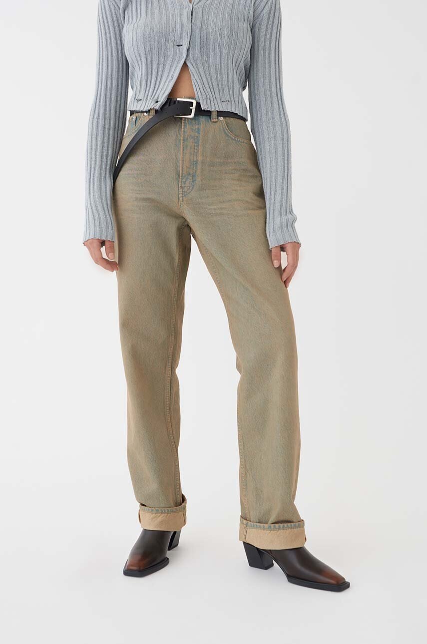 Δερμάτινες μπότες Vagabond Shoemakers ALINA γυναικείες, χρώμα: καφέ, 5621.018.33 φωτογραφία