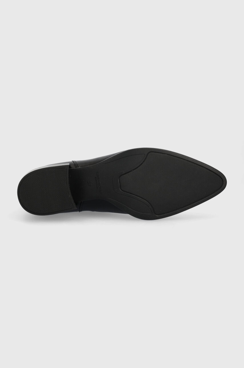 Шкіряні черевики Vagabond Shoemakers MARJA жіночі колір чорний каблук блок 5613.001.20 
