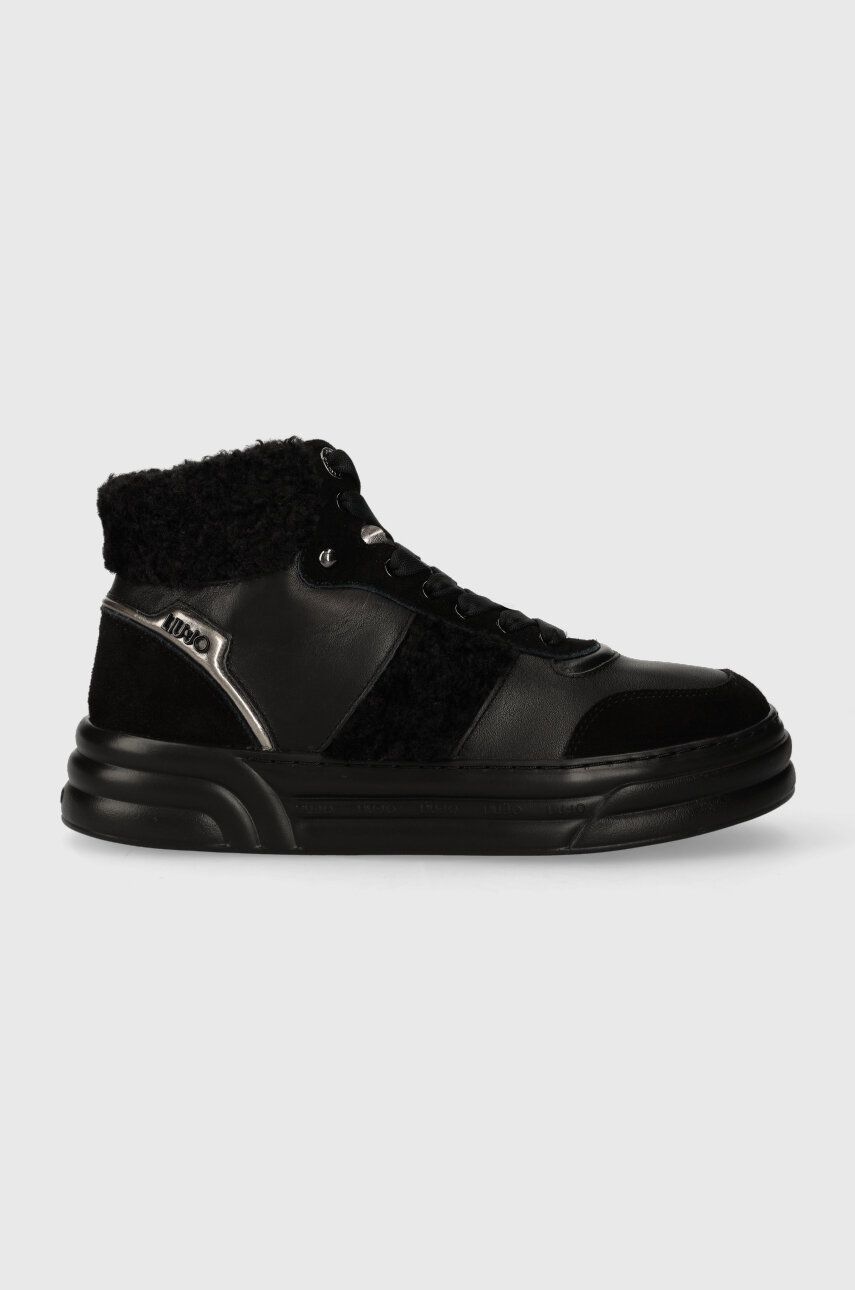 E-shop Sneakers boty Liu Jo CLEO 22 WARM černá barva, BF3033PX38922222