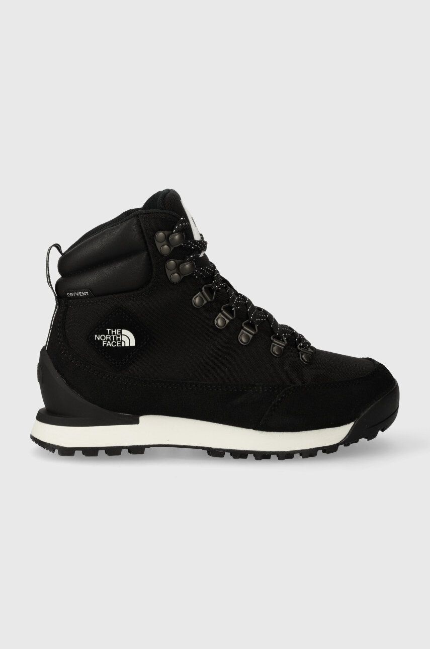 The North Face pantofi Back-To-Berkeley IV Textile Waterproof femei, culoarea negru