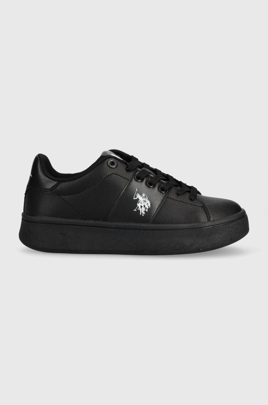 Sneakers boty U. S. Polo Assn. MARAYA černá barva, MARAYA002W/CY2 - černá -  Svršek: Umělá hmota