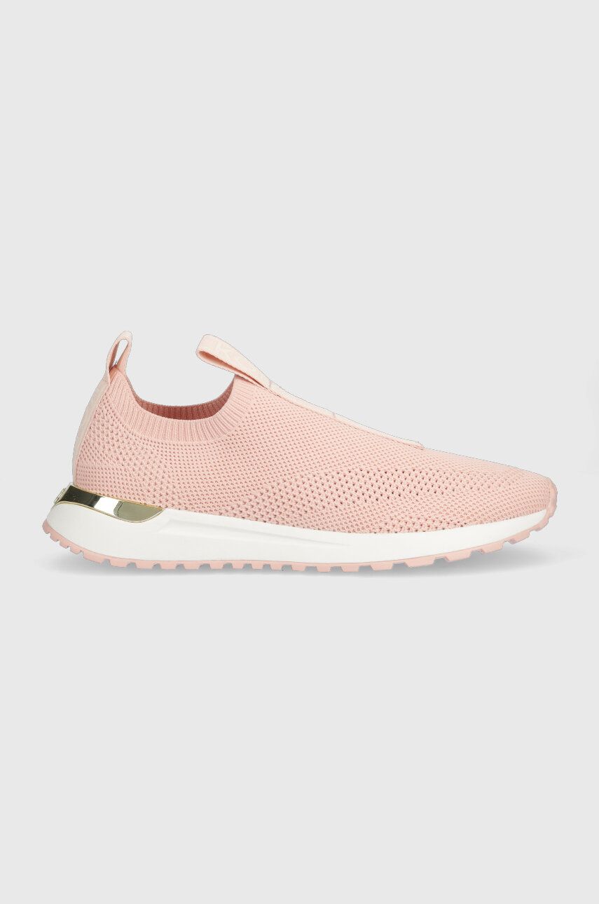 Sneakers boty MICHAEL Kors Bodie růžová barva, 43S3BDFP1D - růžová -  Svršek: Textilní materiál