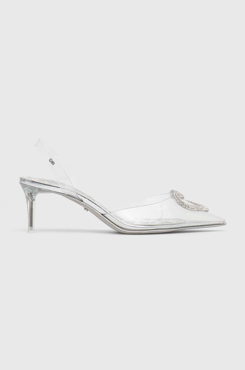 Aldo Pantofi Cu Toc Barbieslingb Culoarea Transparent, Cu Toc Deschis, 13642162.barbieslingb