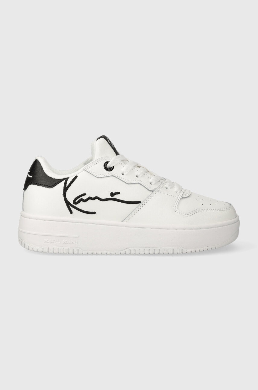 Karl Kani Sneakers 89 Up Logo Culoarea Alb, 1184032 Kkfww000258