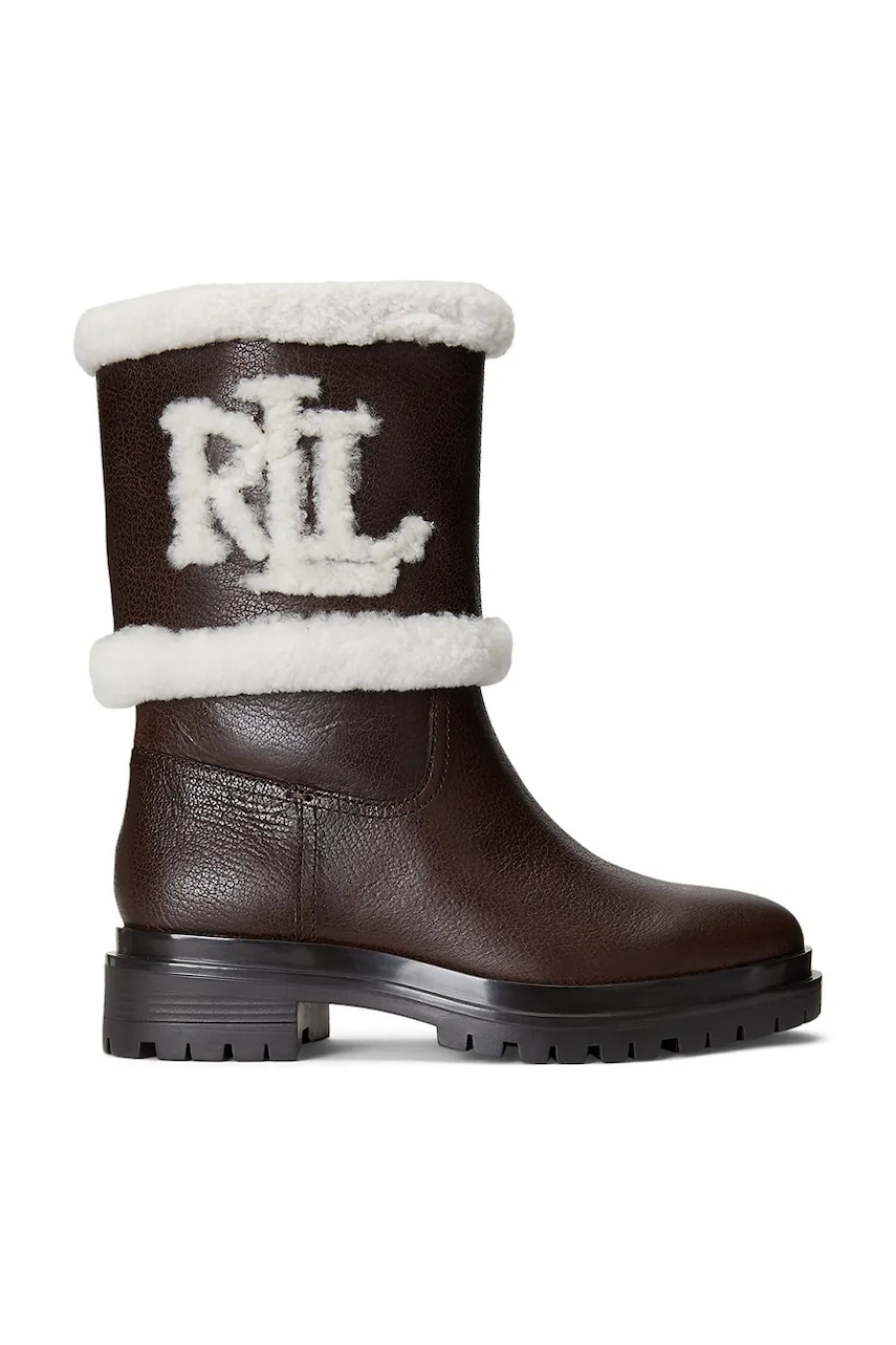 Δερμάτινες μπότες Lauren Ralph Lauren Carter