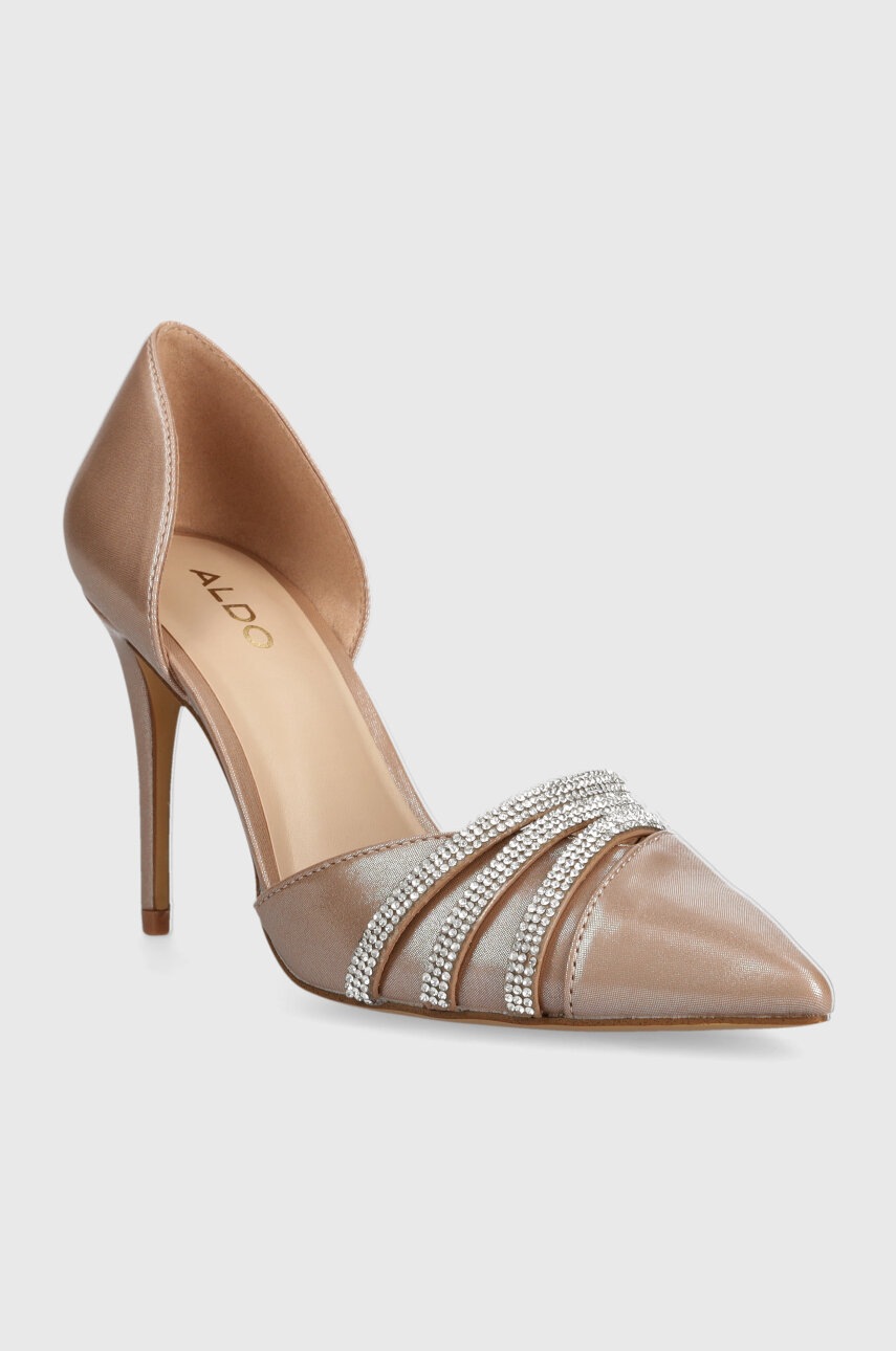 Γόβες Aldo Caryy χρώμα: μπεζ, 13656640.CARYY φωτογραφία