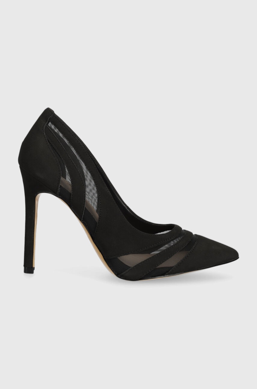 Aldo Pantofi Cu Toc Lisaa Culoarea Negru, 13656626.lisaa