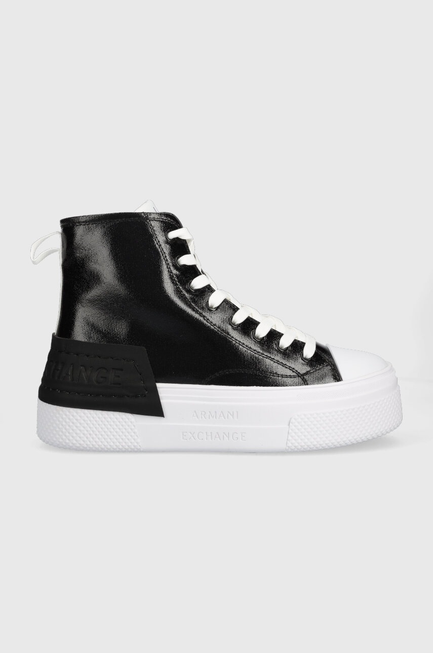 

Кеды Armani Exchange женские цвет чёрный XDZ030.XV724.S277