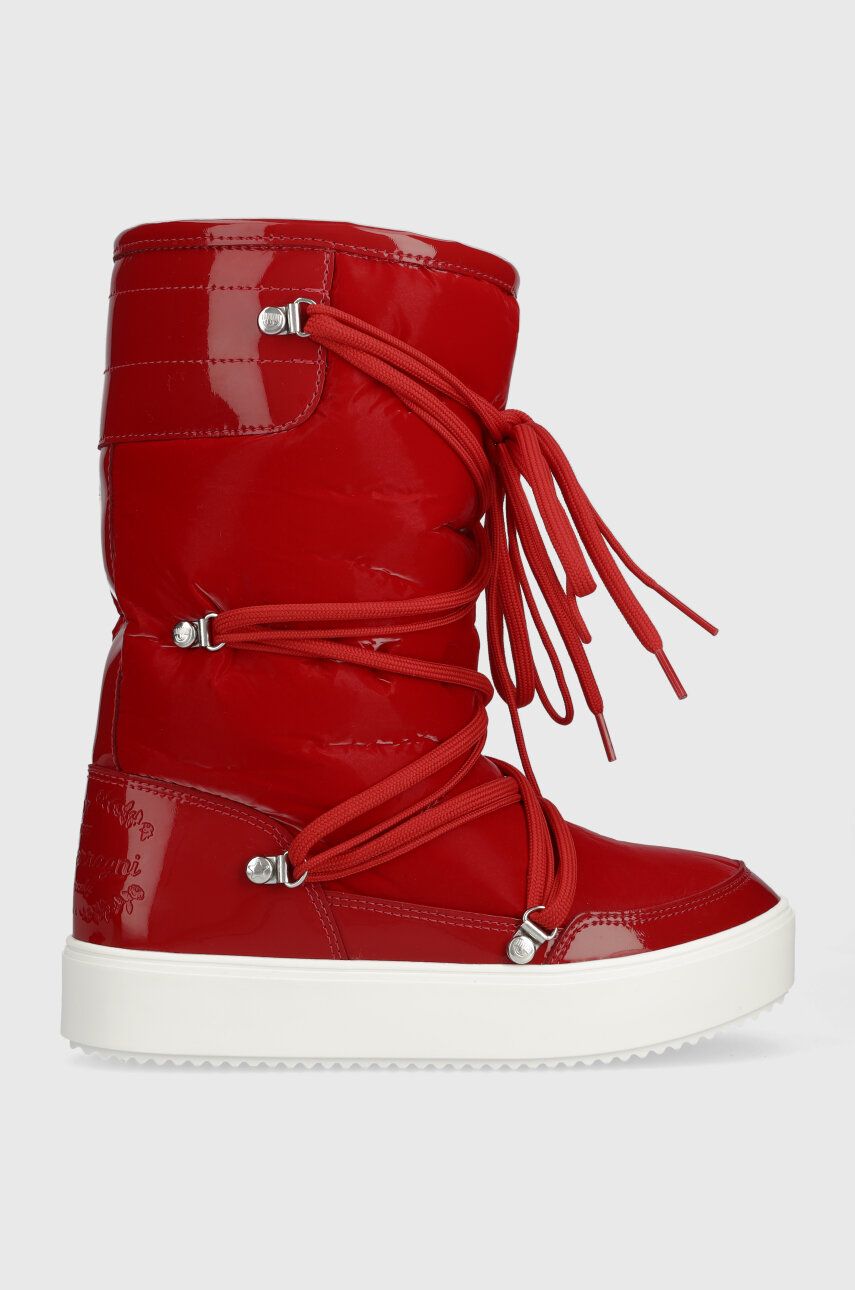 Chiara Ferragni cizme de iarna culoarea rosu, CF3259_008