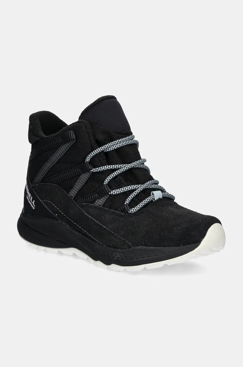 Merrell pantofi Bravada Edge 2 Thermo Demi Mid Waterproof femei, culoarea negru, izolat, J036804 Merrell pantofi Bravada Edge 2 Thermo Demi Mid Waterproof femei, culoarea negru, izolat, J036804