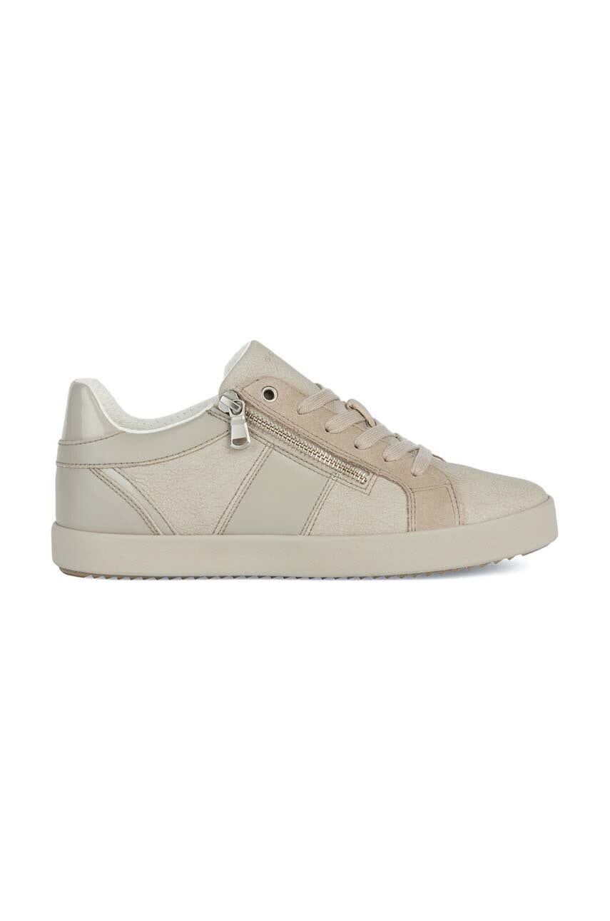 Geox sneakers din piele D BLOMIEE E culoarea bej, D366HE 0EKBC C5004